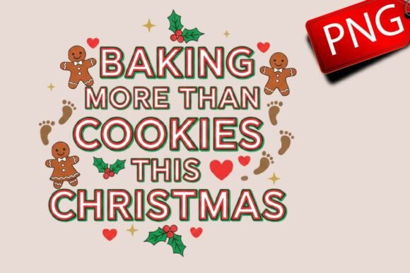Baking More Than Cookies Christmas PNG Review
