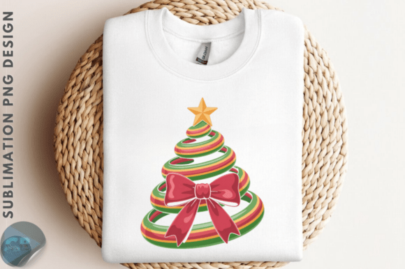 Colorful Christmas Tree Clipart PNG Review