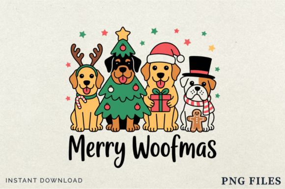 Cute Christmas Dog Lover Sublimation PNG: A Brand Designer’s Review for Illustrations