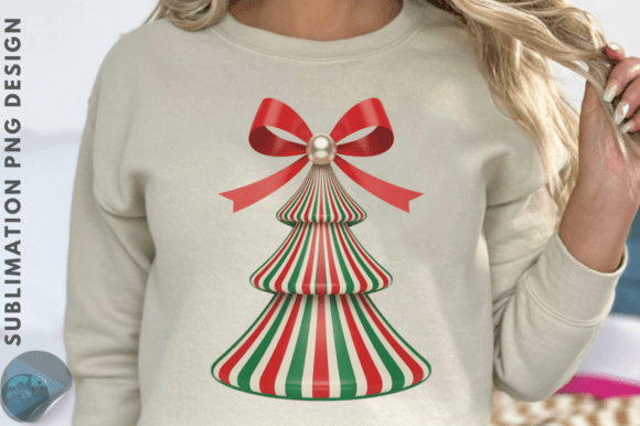 Cute Preppy Christmas Tree PNG Design: A Seller’s Review for Illustrations