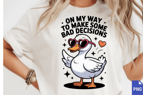 Funny Silly Goose Christmas PNG, Sarcast