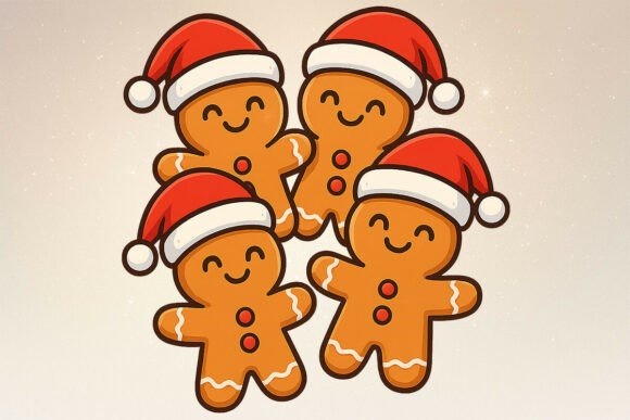 Gingerbread Squad Christmas PNG Review: Boosting Holiday Brand Identity