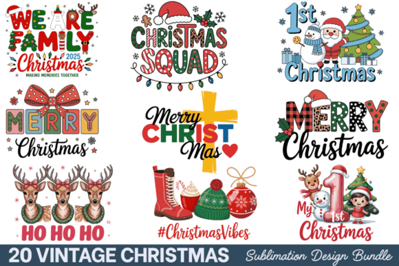 Vintage Christmas PNG T-Shirt Bundle Review